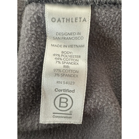 ATHLETA Jacket Women's Small‎ Hoodie Camo Sweatshirt Full Zip Athleisure Outdoor - Picture 6 of 10